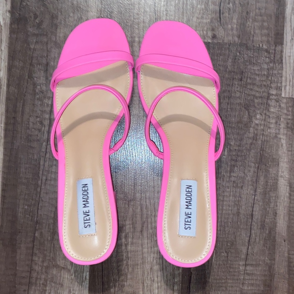 PINK Steve Madden sandals